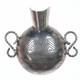 Vintage Native American Silver Vase Pin