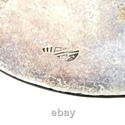 Vintage Native American Sterling Silver Brooch Pin Pendant Kachina Corn Dancer