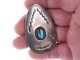 Vintage Native American Sterling/turquoise Pendant/pin