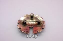 Vintage Native American Zuni Sunface Pin/Pendant 1 1/4 Inch Diameter 7.3 Grams