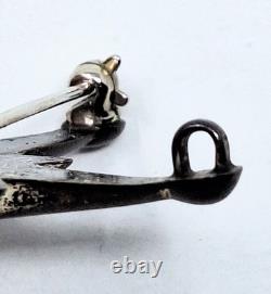 Vintage Navajo Five Star Brooch/Pendant Possibly Sterling Silver