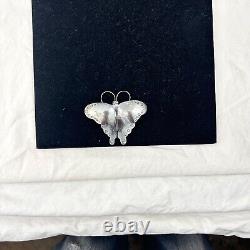 Vintage Navajo Silver Butterfly Pin