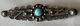 Vintage Navajo Sterling Silver Turquoise Pin