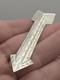 Vintage Sterling Silver Native American Arrow Pin Brooch Signed