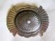 Vintage Sterling Silver Native American Concho Oval Pin Brooch 2.25 14.5 Gram