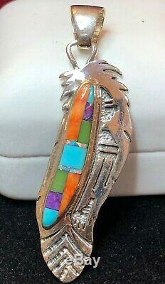 Vintage Sterling Silver Native American Lot Pendant Opal Turquoise Pins Rings