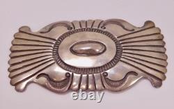 Vintage Sterling Silver Native American Pin Pendant Signed RP Robert Platero