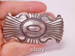 Vintage Sterling Silver Native American Pin Pendant Signed RP Robert Platero
