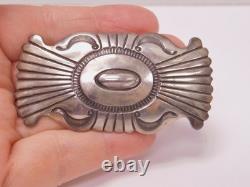 Vintage Sterling Silver Native American Pin Pendant Signed RP Robert Platero