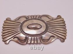 Vintage Sterling Silver Native American Pin Pendant Signed RP Robert Platero