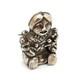 Vintage Sterling Silver Native American Pueblo Storyteller Woman Pendant Brooch