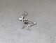 Vintage Sterling Silver Rabbit Brooch Pin Dennis Ramone Navajo Native American