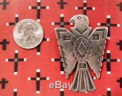 Vintage Sterling Silver Thunderbird Pin