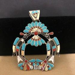 Vintage Zuni Pins and Pendants