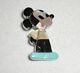 Vintage Zuni Silver Inlay Mickey Mouse Pin Pendant A900