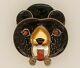 Vintage Zuni Inlay Bear Pin/pendant By B. Leekity