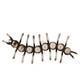 Vtg Navajo Sterling Silver Centipede Pin Brooch 925 Insect Bug Native American