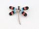 Zuni Angus Ahiyite Signed Dragonfly Pendant And Brooch Native American Jewelry
