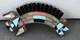 Zuni Fadrian Bowanni Rainbow Dancer Brooch Or Pendant Sterling & Gem Inlay