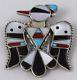 Zuni Indian Pendant Pin 50% Off Thunderbird Bobby & Corinne Shack Sterling Multi