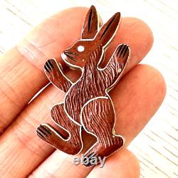 Zuni Inlay Rabbit Pipestone Pendant Justin Natawa Turquoise Sterling Pin Native Zuni Inlay Rabbit Pipestone Pendant Justin Natawa Turquoise Sterling Pin Native