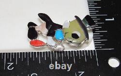 Zuni Jiminy Cricket Pin Pendant Paula Leekity Sterling Silver Disney Character