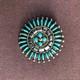 Zuni Needlepoint Pin/pendant Sale