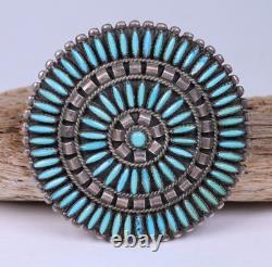 Zuni Pin Pendant ca. 1975-85 2.75 D