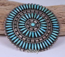 Zuni Pin Pendant ca. 1975-85 2.75 D