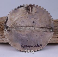 Zuni Pin Pendant ca. 1975-85 2.75 D