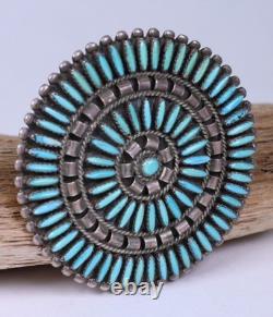 Zuni Pin Pendant ca. 1975-85 2.75 D