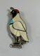 Zuni Multi-stone Inlay Quail Featuring Turquoise, Bone, Jet/onyx Sterling Silver