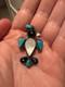 Zuni Thunderbird Pin 1920s Fred Harvey Era